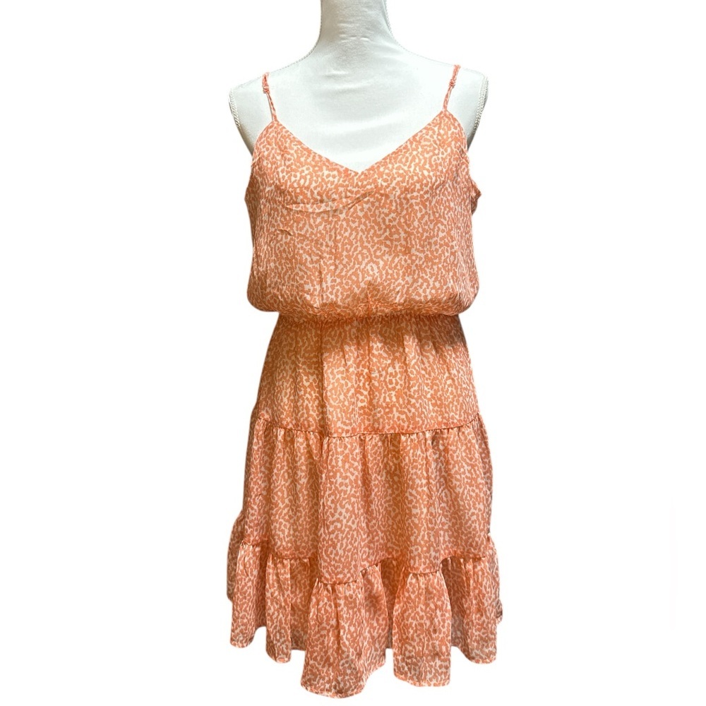 NWT, Express, Coral Orange Spaghetti Strap Women's Dress‎